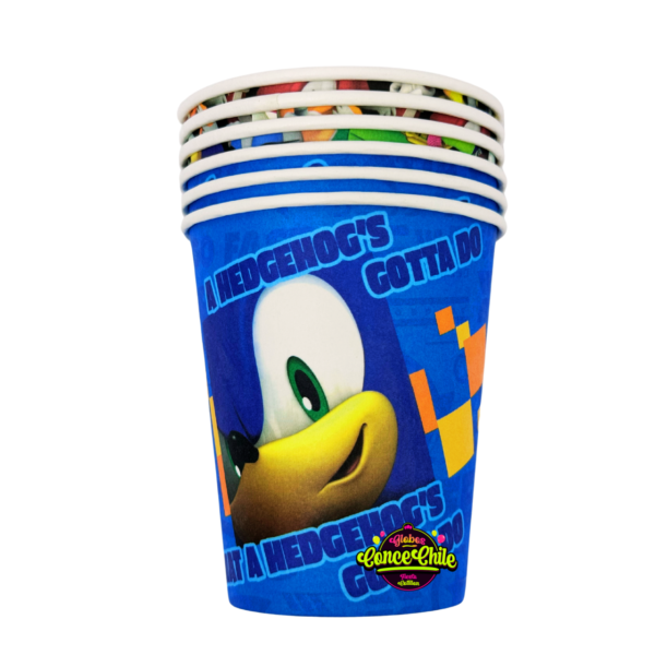 vaso poli papel sonic x6 p.e