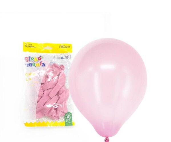 Globo Látex r5 x25 UNI  Rosado