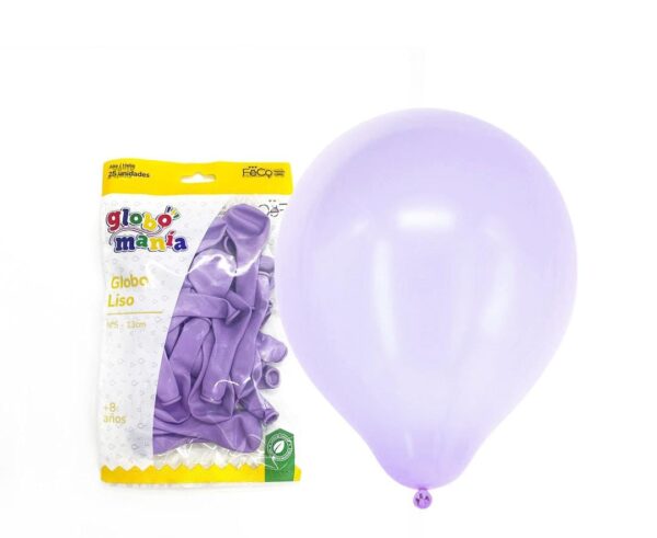 Globo Látex r5 x25 UNI  Lila