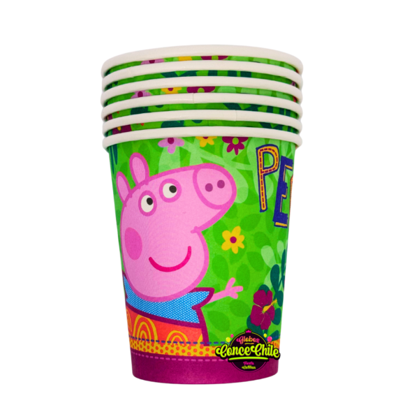 VASO PEPPA PIG 6UNI