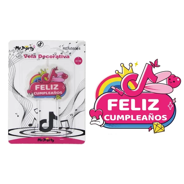 VELA FELIZ CUMPLEAÑOS TIKTOK