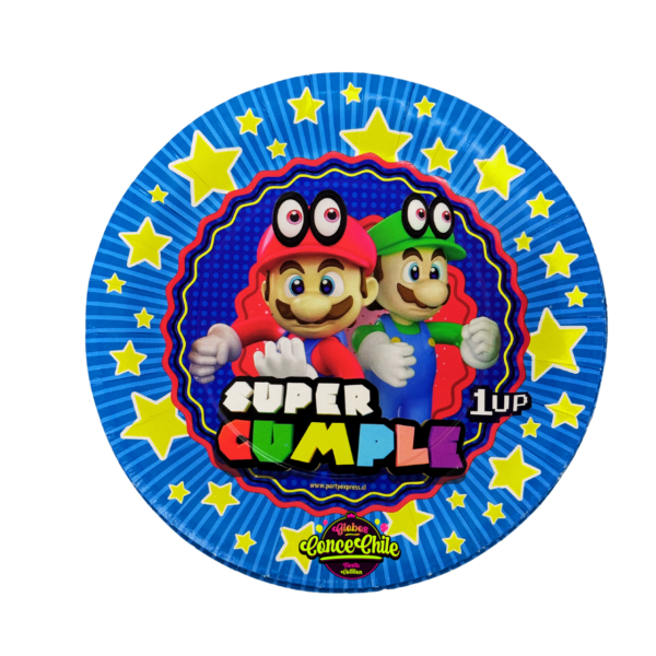 Plato super mario x6 p.e