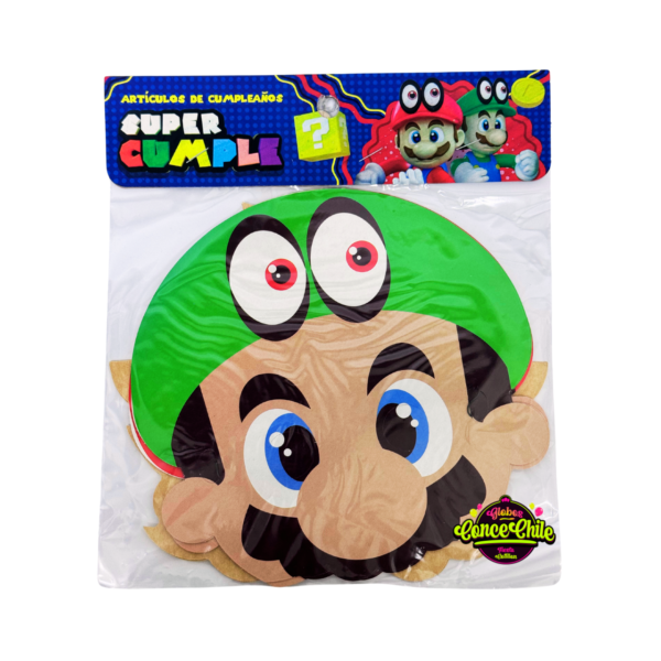 Mascara x6 super mario p.e