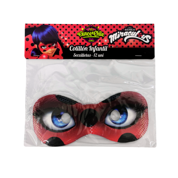 ANTIFAZ LADY BUG MIRACULOUS 6UNI