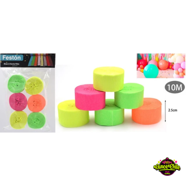 FESTON FLUOR 6 PCS