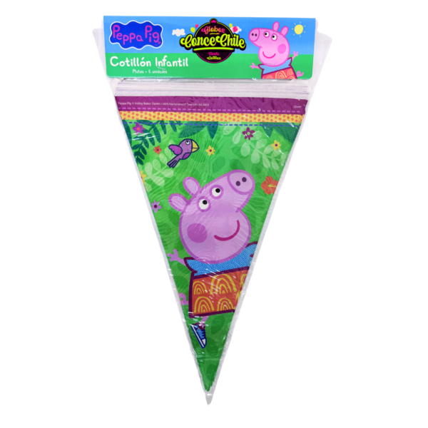 BANDERIN PEPPA PIG TRIANGULAR