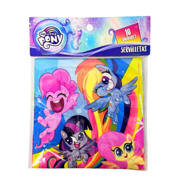 Set 10 servilletas my little pony bp