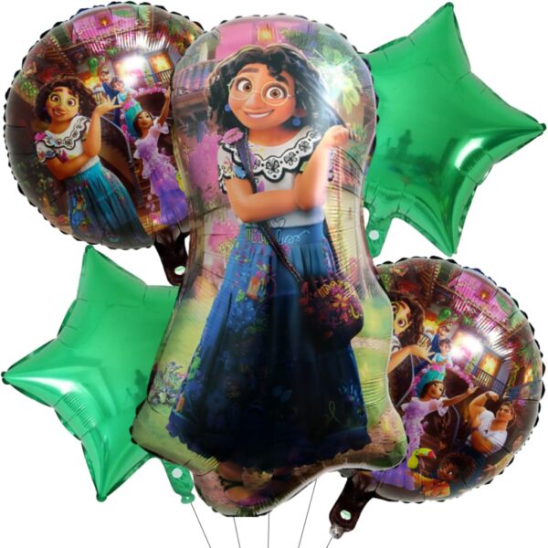 SET GLOBOS METALICOS MIRABEL 5PCS