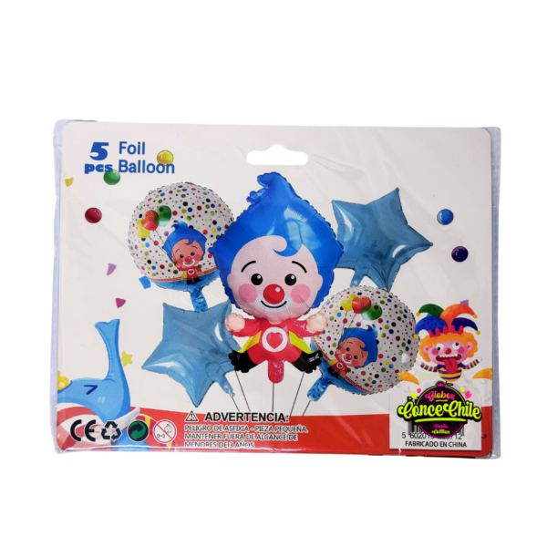 Set globo disney 5pcs plim plim