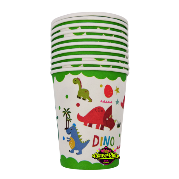 Vaso dino bebe 10uni