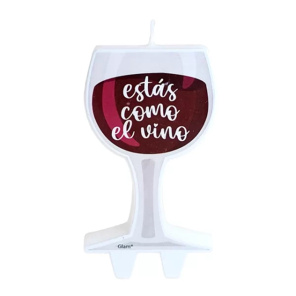 VELA ESTAS COMO EL VINO