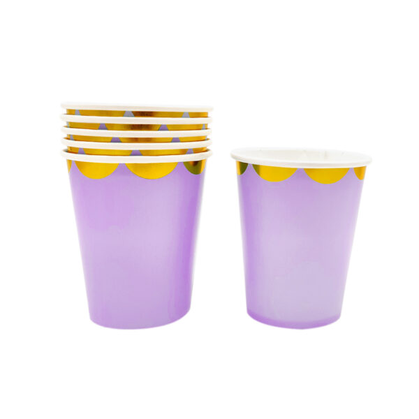 VASO MORADO PASTEL 6UNI