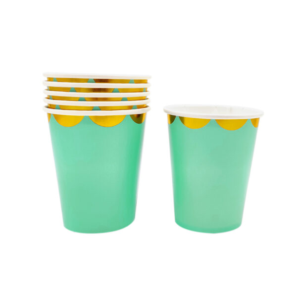 VASO VERDE MENTA 6UNI