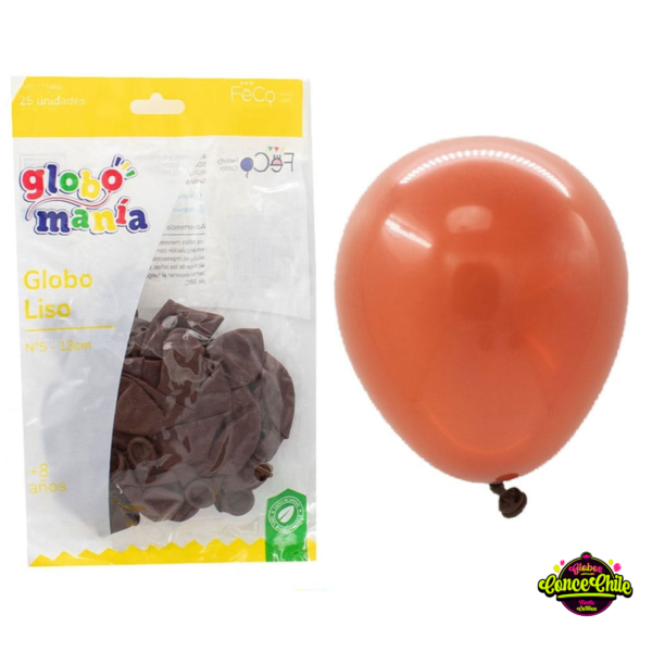 GLOBO LATEX R5 X 25UNI CAFE