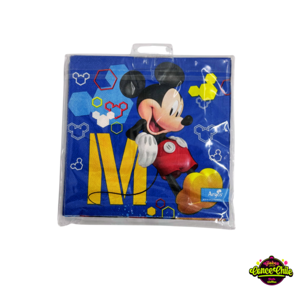 SERVILLETAS MICKEY 12UNI