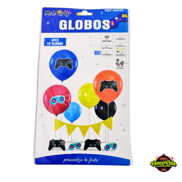 SET GLOBOS GAMER