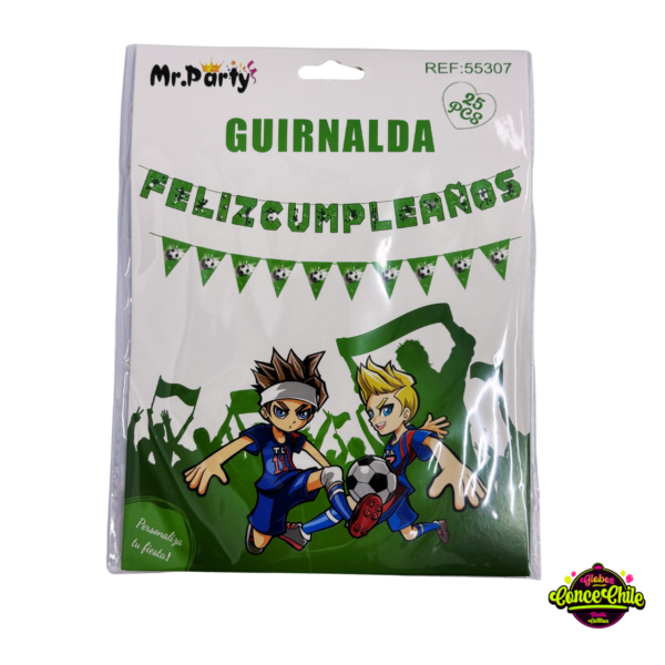 SET GUIRNALDA FELIZ CUMPLEAÑOS 25PCS