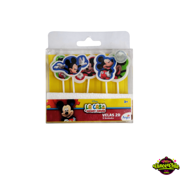 VELAS MICKEY 5UNI