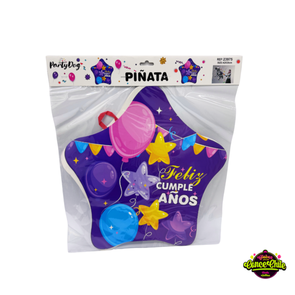 PIÑATA FELIZ CUMPLEAÑOS ESTRELLA