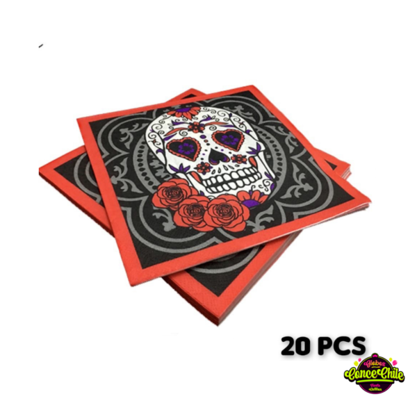 SERVILLETAS CATRINA 20PCS