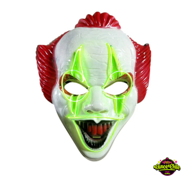 MASCARA LED PAYASO