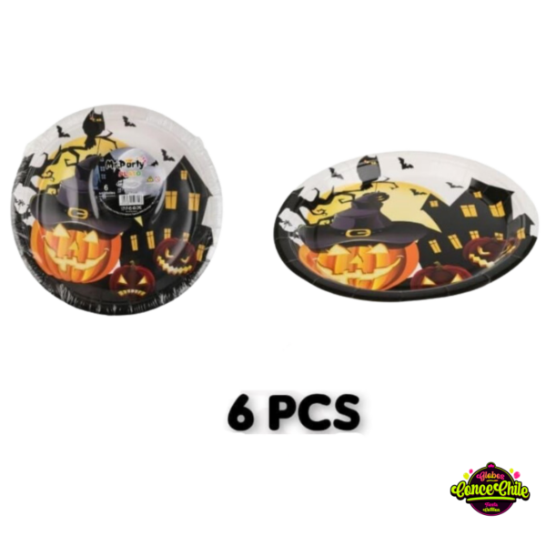 PLATO HALLOWEEN 6PCS