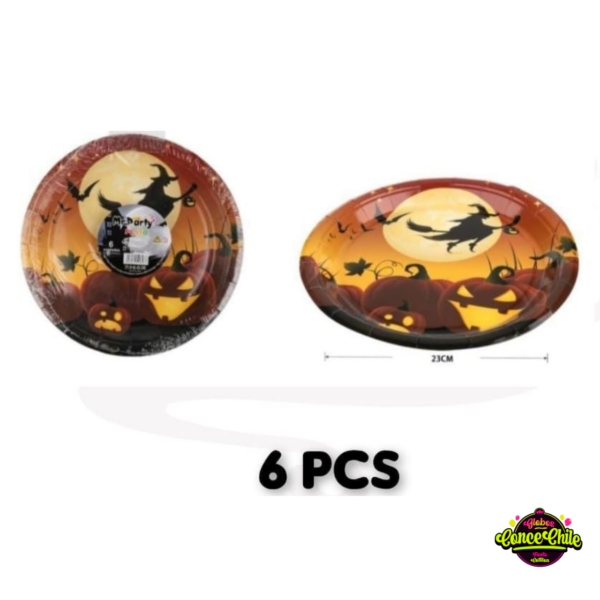 PLATO HALLOWEEN 6PCS