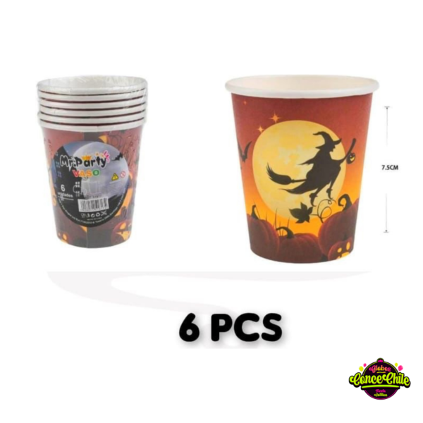 VASO CARTON HALLOWEEN