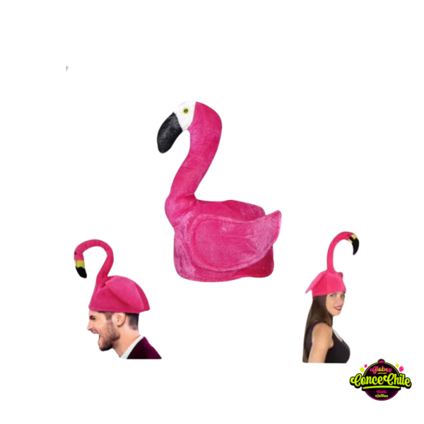 SOMBRERO TELA FLAMINGO